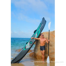 ICOME 2 person inflatable Kayak PVC Inflatable Kayak Fishing kayak-Pioneer